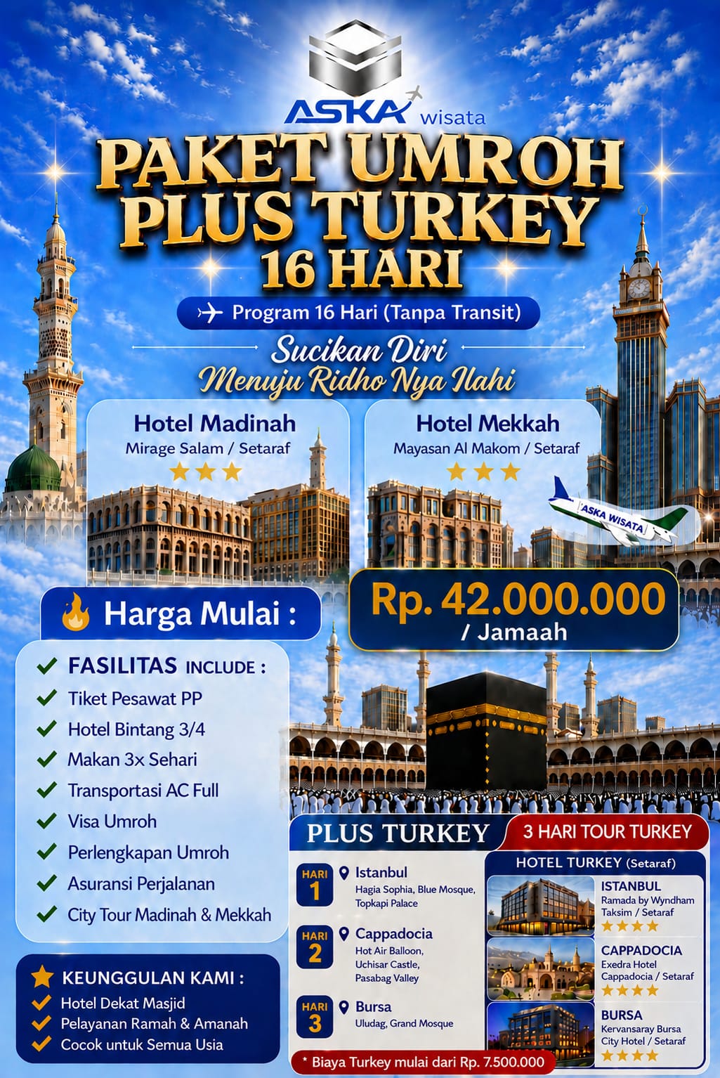 Paket Umroh 16 Hari - 1