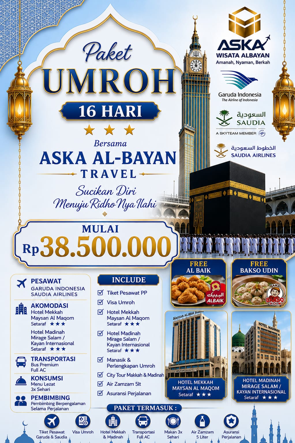 Paket Umroh 16 Hari - 2